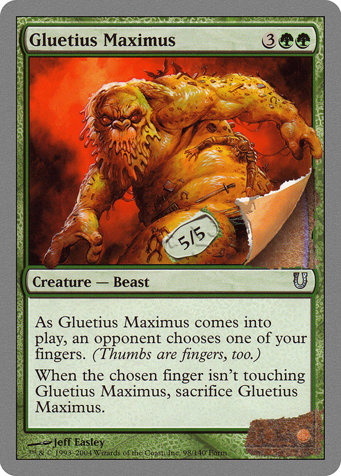 Gluetius Maximus [Unhinged] | Gamer Loot