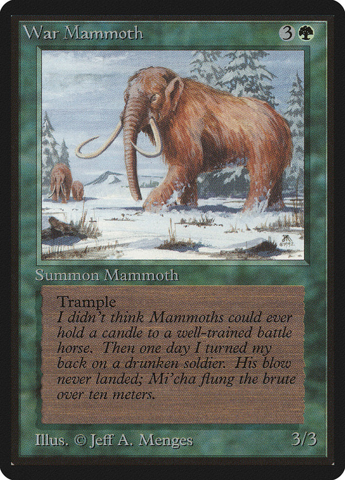 War Mammoth [Limited Edition Beta] | Gamer Loot