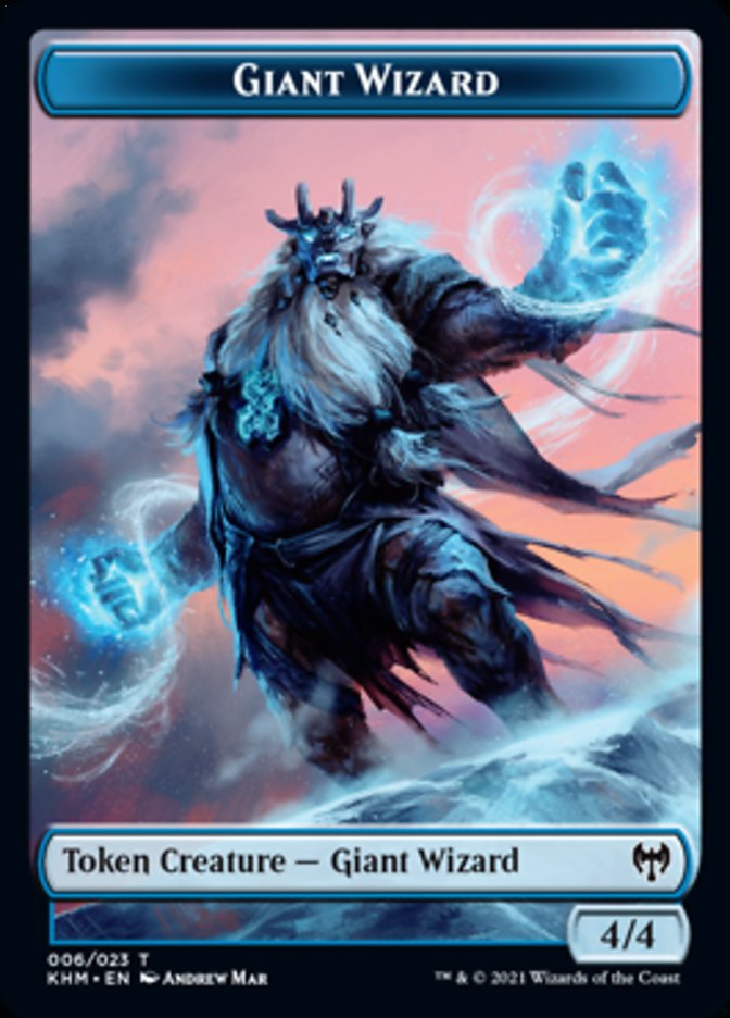 Giant Wizard [Kaldheim Tokens] | Gamer Loot