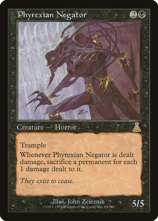 Phyrexian Negator [Urza's Destiny] | Gamer Loot