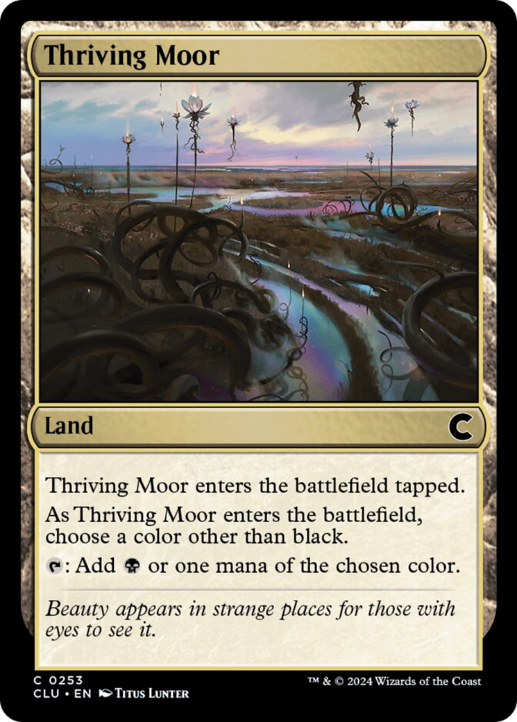 Thriving Moor [Ravnica: Clue Edition] | Gamer Loot