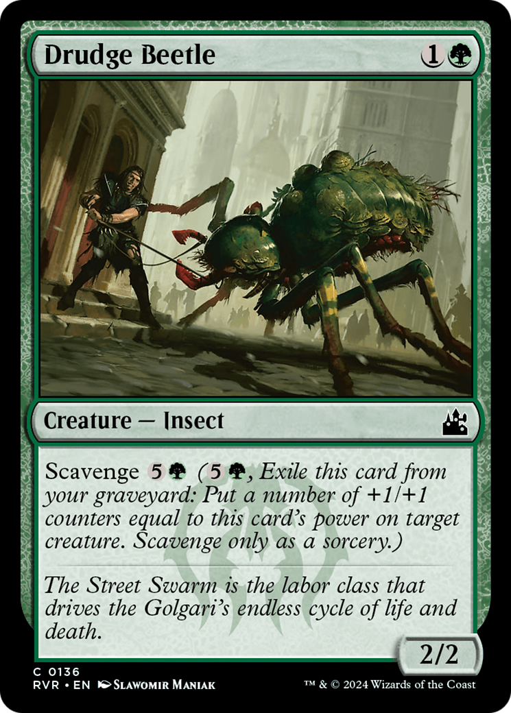 Drudge Beetle [Ravnica Remastered] | Gamer Loot