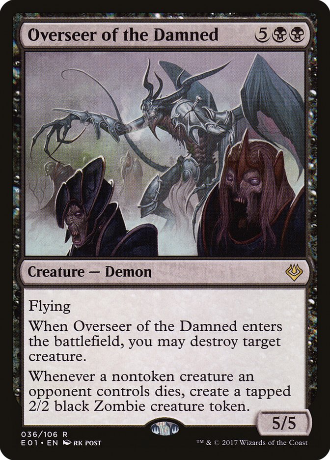 Overseer of the Damned [Archenemy: Nicol Bolas] | Gamer Loot