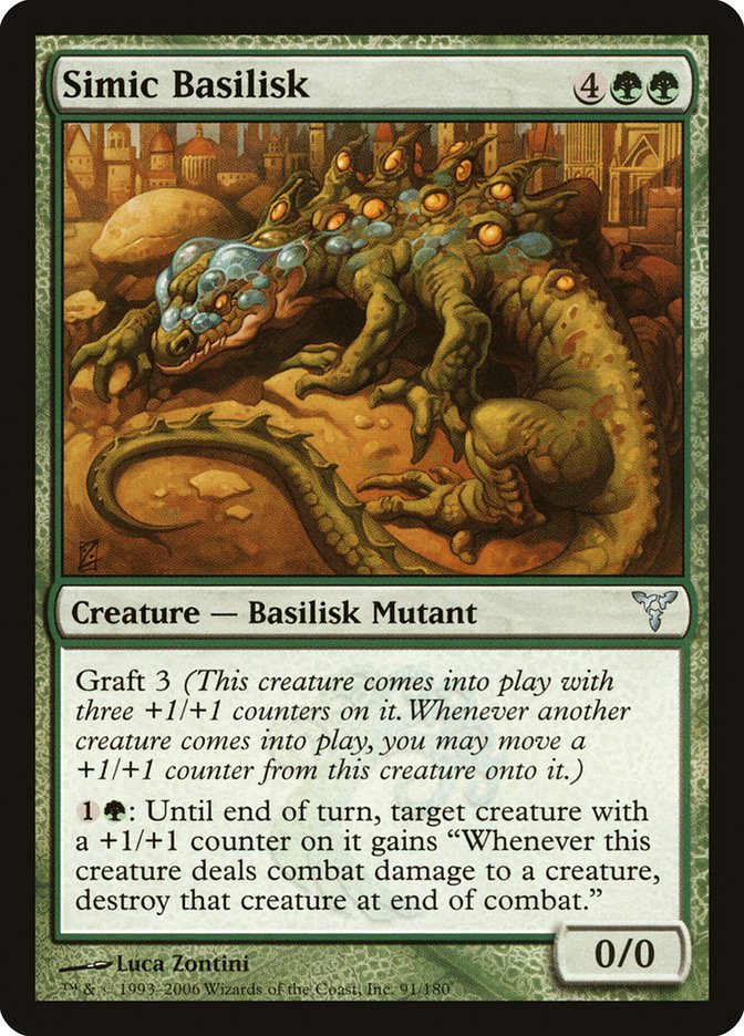 Simic Basilisk [Dissension] | Gamer Loot