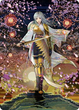 The Wandering Emperor 2 Art Card [Kamigawa: Neon Dynasty Art Series] | Gamer Loot