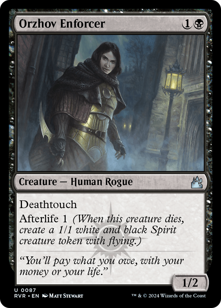 Orzhov Enforcer [Ravnica Remastered] | Gamer Loot