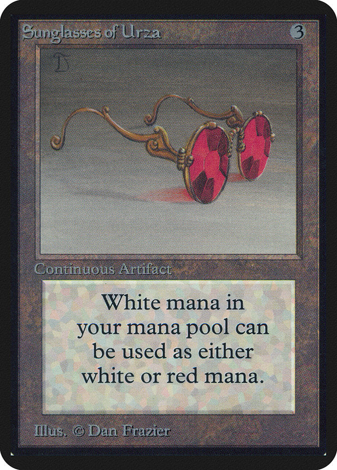 Sunglasses of Urza [Limited Edition Alpha] | Gamer Loot
