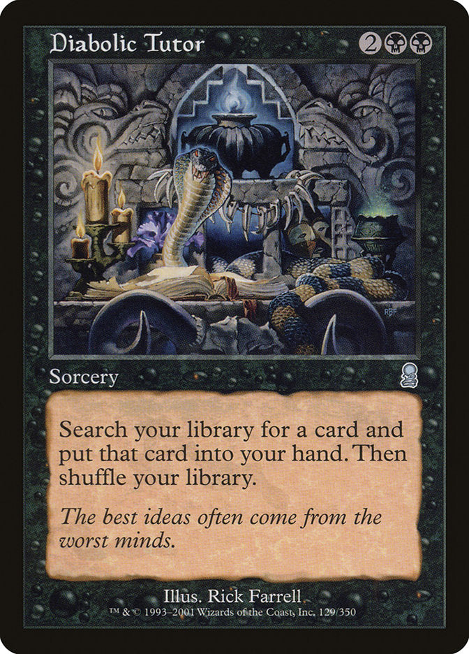 Diabolic Tutor [Odyssey] | Gamer Loot