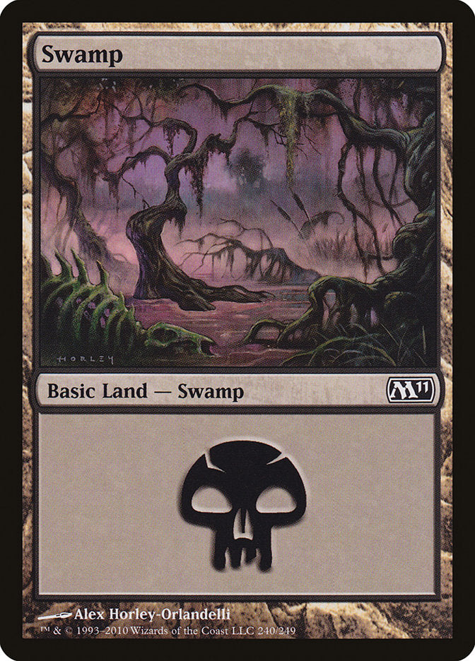 Swamp (240) [Magic 2011] | Gamer Loot