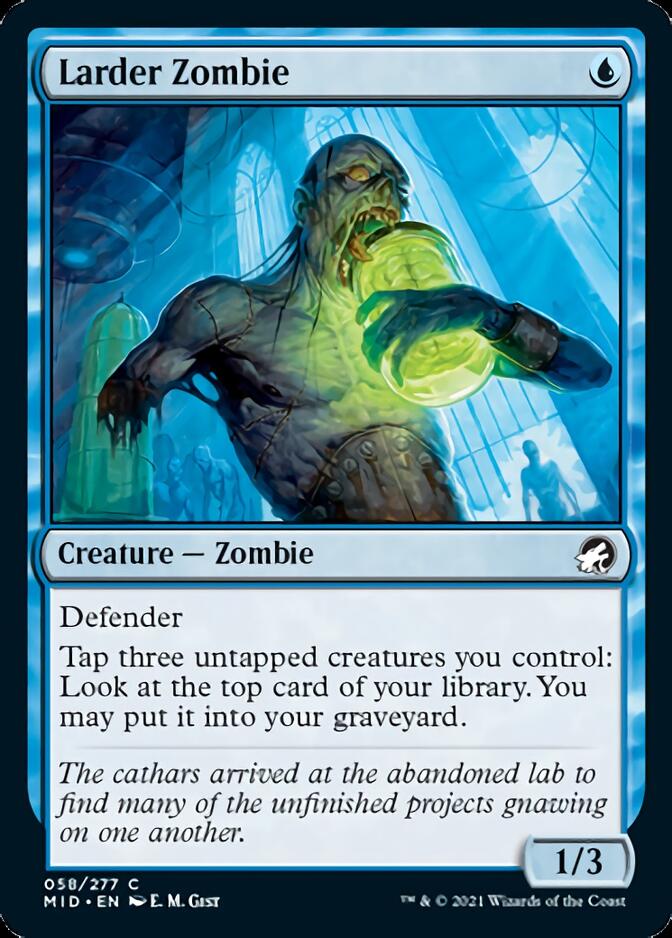 Larder Zombie [Innistrad: Midnight Hunt] | Gamer Loot