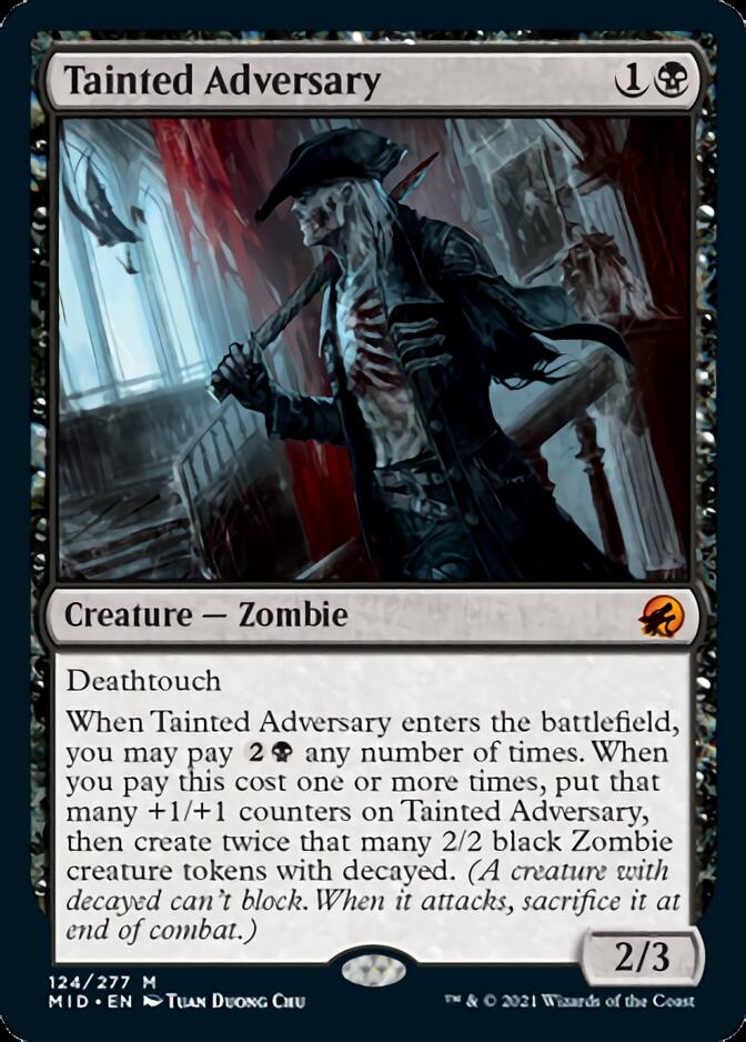 Tainted Adversary [Innistrad: Midnight Hunt] | Gamer Loot