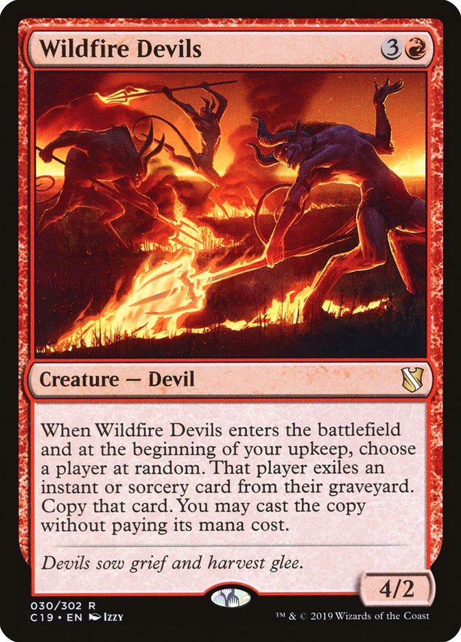 Wildfire Devils [Commander 2019] | Gamer Loot