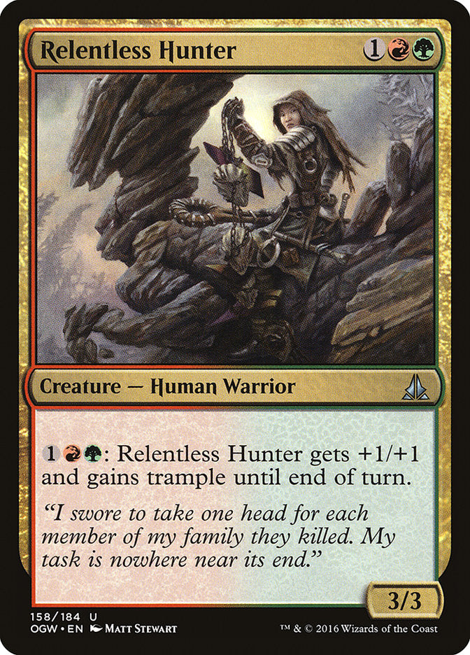 Relentless Hunter [Oath of the Gatewatch] | Gamer Loot