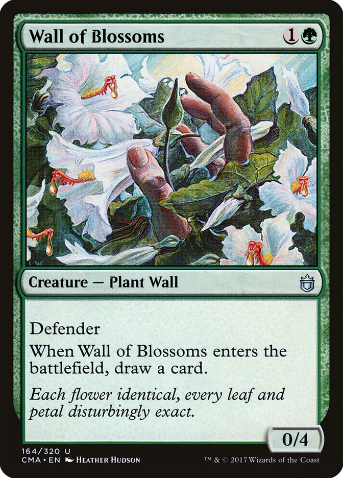 Wall of Blossoms [Commander Anthology] | Gamer Loot