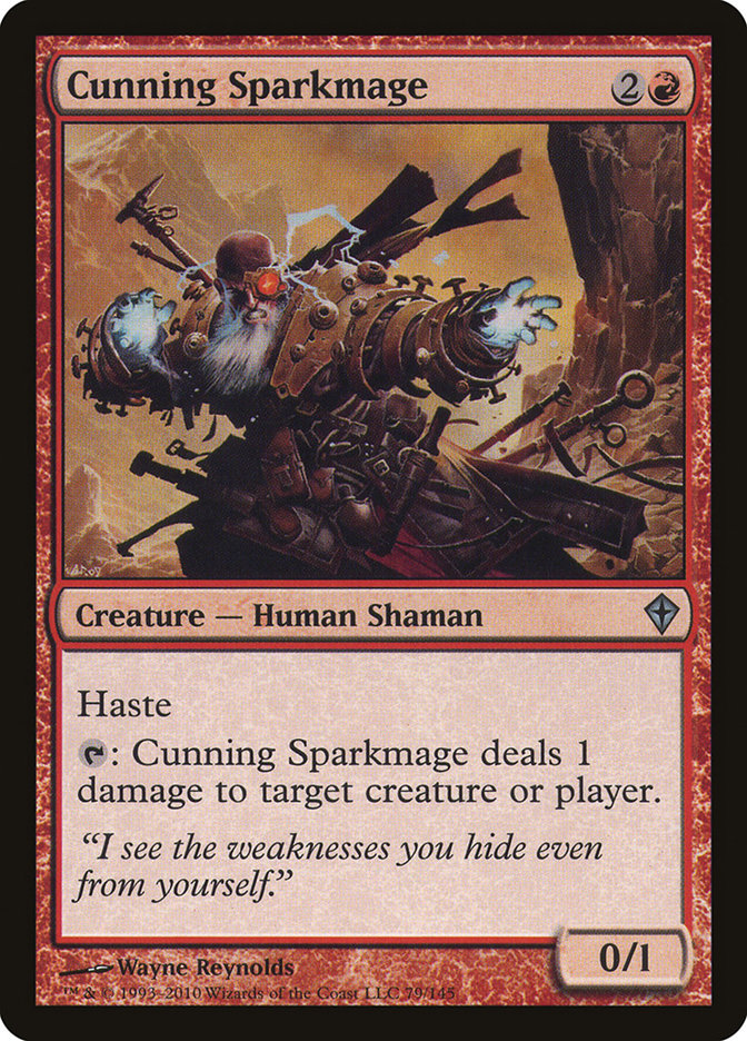 Cunning Sparkmage [Worldwake] | Gamer Loot