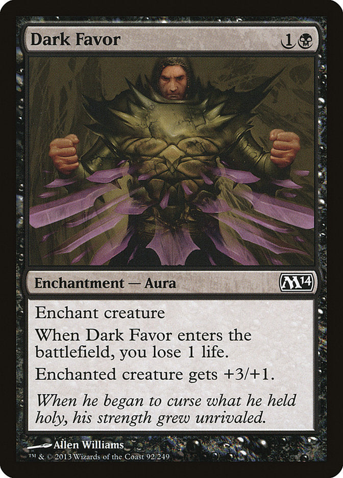 Dark Favor [Magic 2014] | Gamer Loot