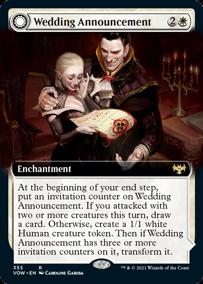 Wedding Announcement // Wedding Festivity (Extended) [Innistrad: Crimson Vow] | Gamer Loot