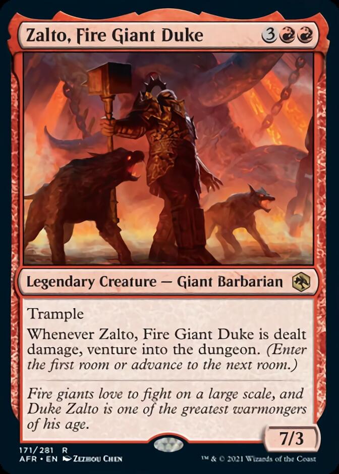 Zalto, Fire Giant Duke [Dungeons & Dragons: Adventures in the Forgotten Realms] | Gamer Loot