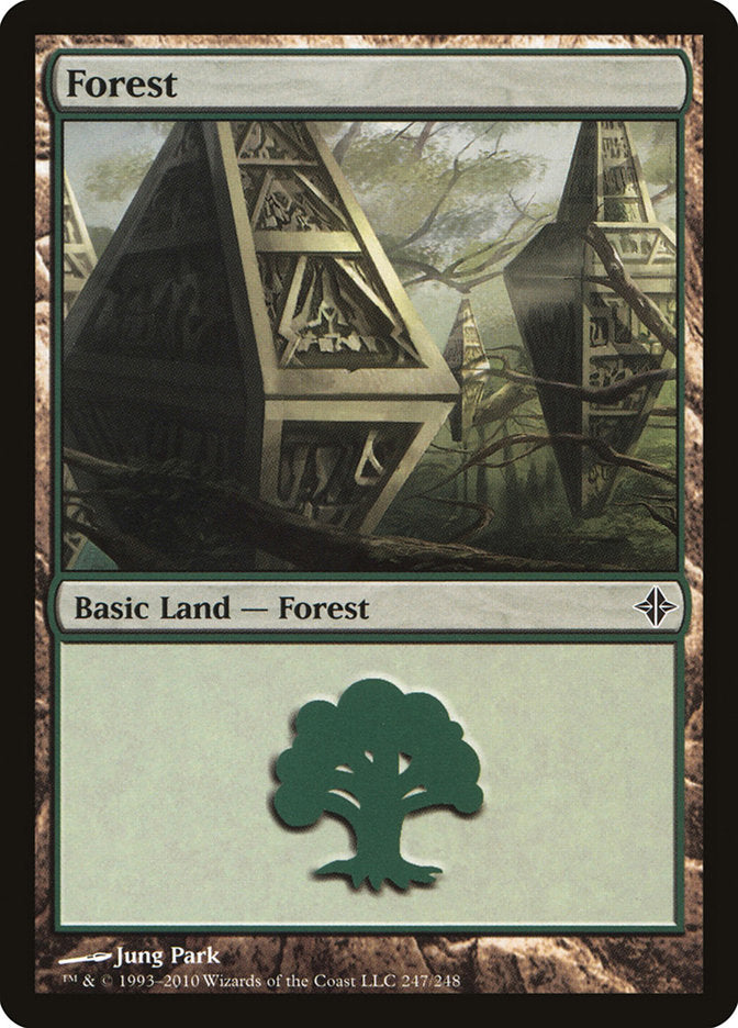 Forest (247) [Rise of the Eldrazi] | Gamer Loot