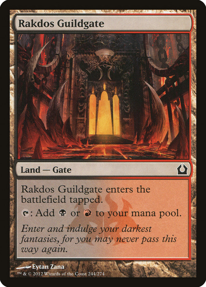 Rakdos Guildgate [Return to Ravnica] | Gamer Loot
