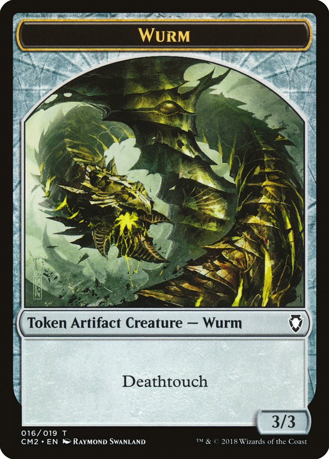 Wurm (Deathtouch) [Commander Anthology Volume II Tokens] | Gamer Loot
