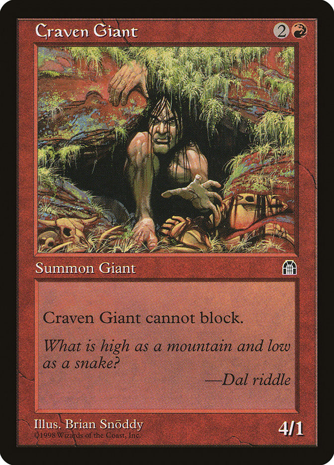 Craven Giant [Stronghold] | Gamer Loot