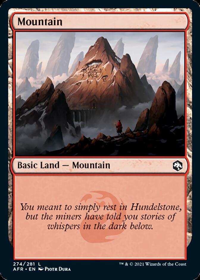 Mountain (274) [Dungeons & Dragons: Adventures in the Forgotten Realms] | Gamer Loot