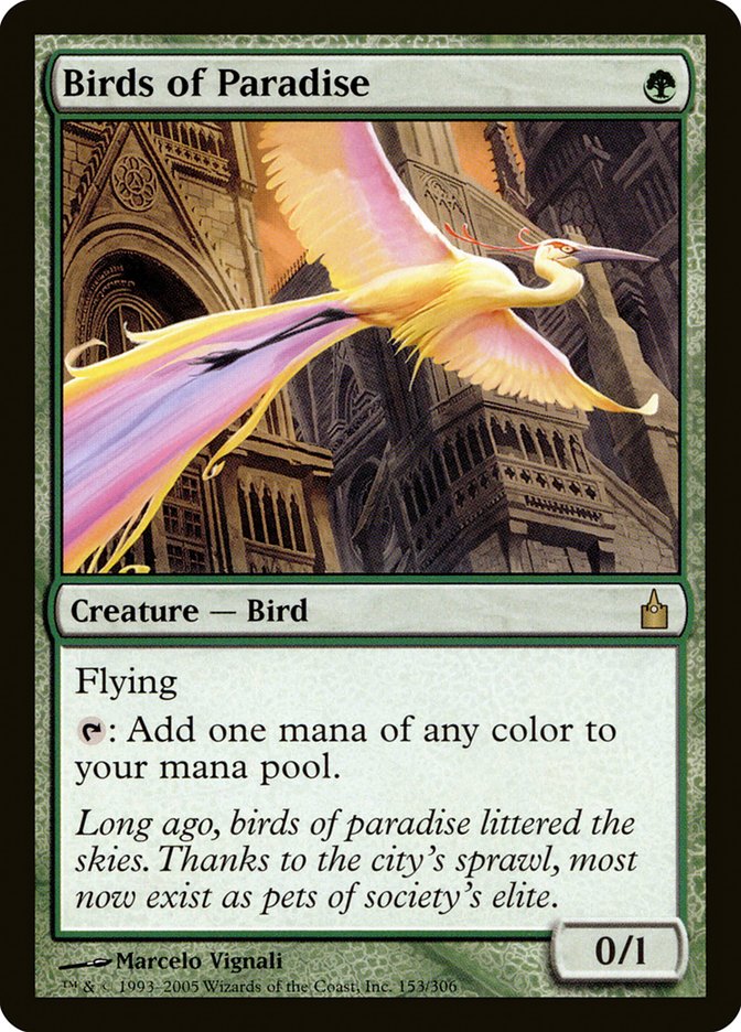 Birds of Paradise [Ravnica: City of Guilds] | Gamer Loot