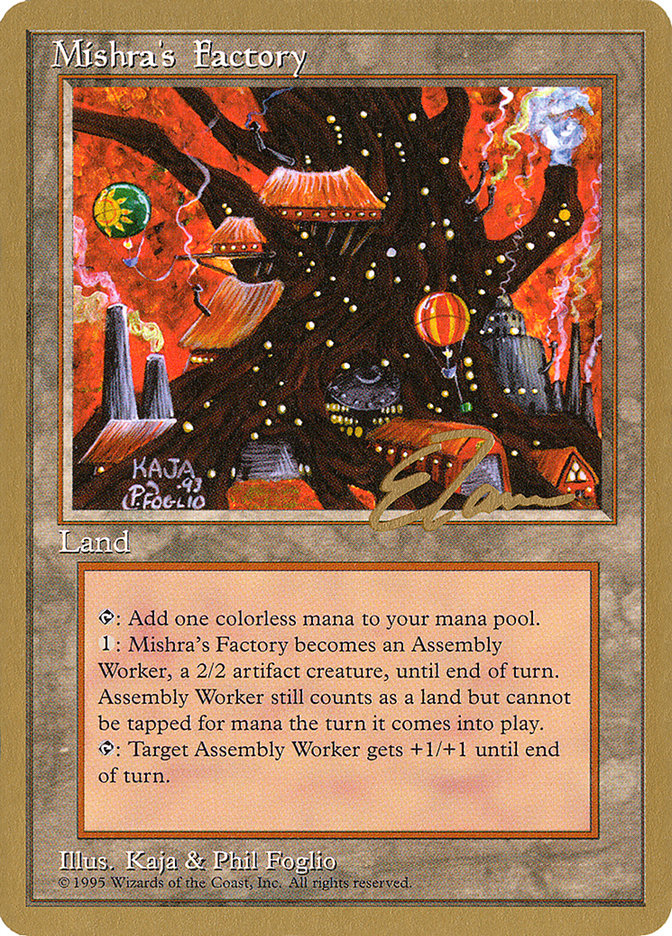 Mishra's Factory (Eric Tam) [Pro Tour Collector Set] | Gamer Loot