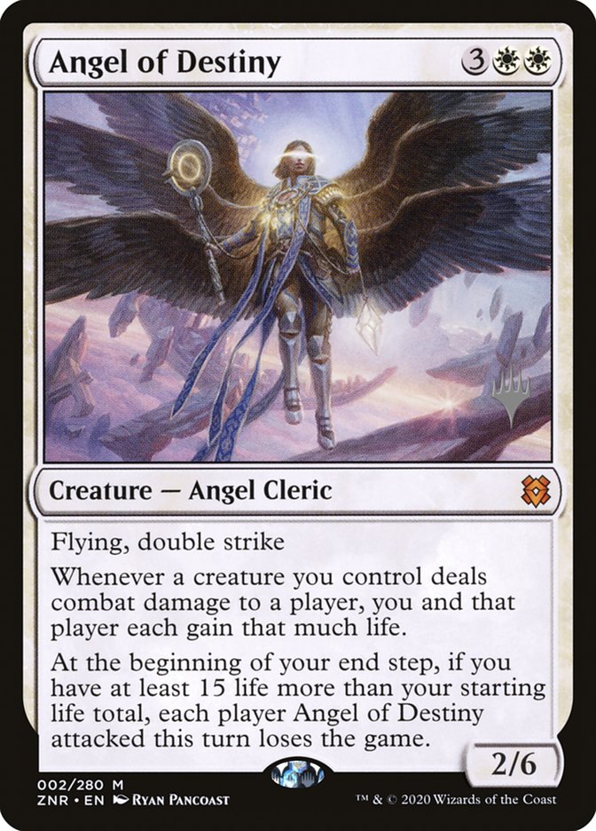 Angel of Destiny (Promo Pack) [Zendikar Rising Promos] | Gamer Loot