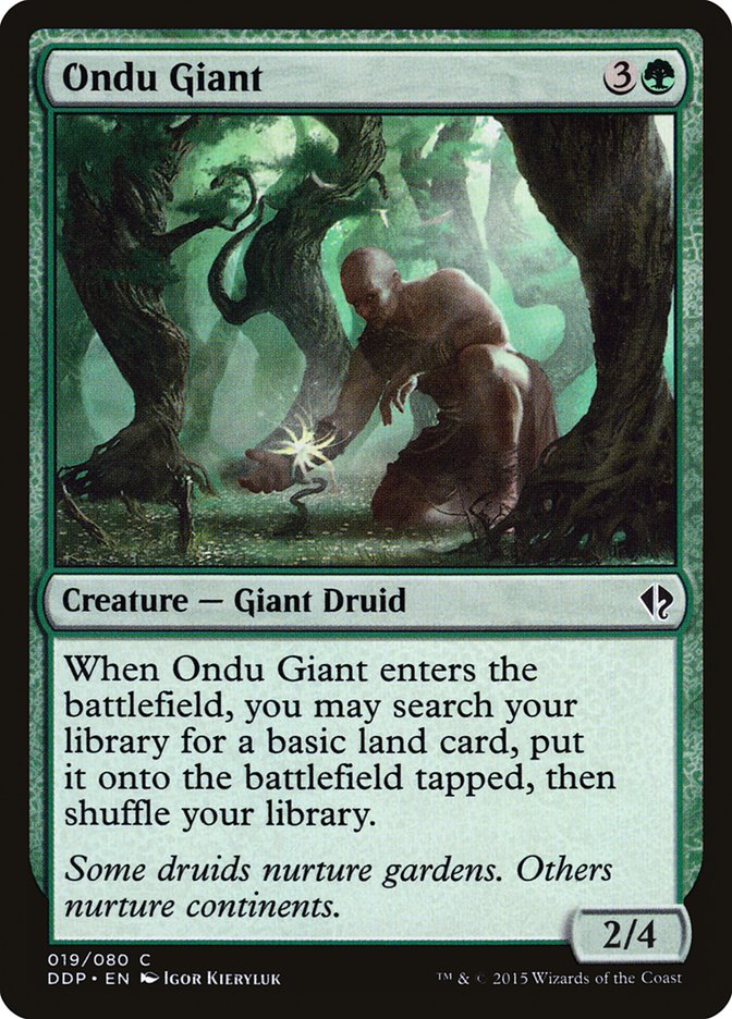 Ondu Giant [Duel Decks: Zendikar vs. Eldrazi] | Gamer Loot
