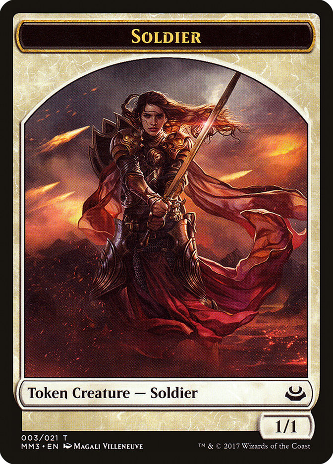 Soldier (003/021) [Modern Masters 2017 Tokens] | Gamer Loot