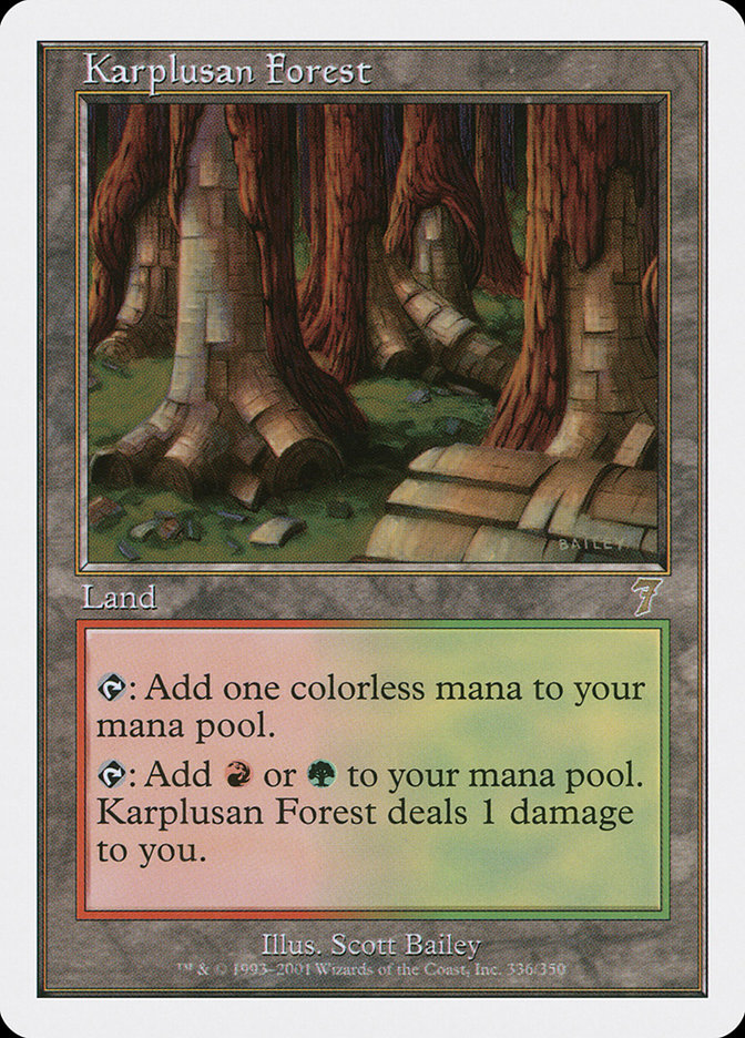 Karplusan Forest [Seventh Edition] | Gamer Loot