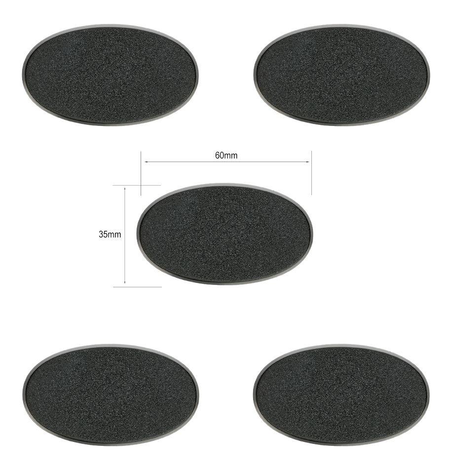 Citadel 60x35mm Oval Bases | Gamer Loot