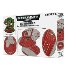 Sector Imperialis 60mm Round, 75mm Oval & 90mm Oval Bases | Gamer Loot