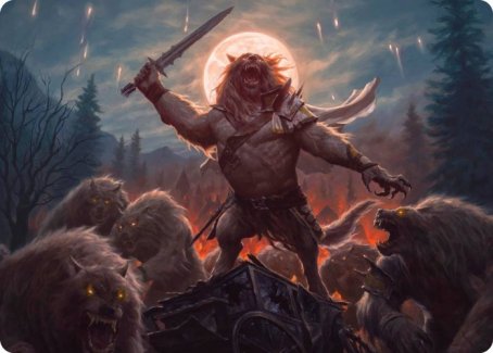 Tovolar, the Midnight Scourge 1 Art Card [Innistrad: Midnight Hunt Art Series] | Gamer Loot