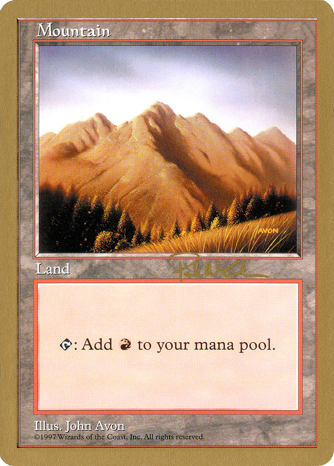 Mountain (pm444) (Paul McCabe) [World Championship Decks 1997] | Gamer Loot