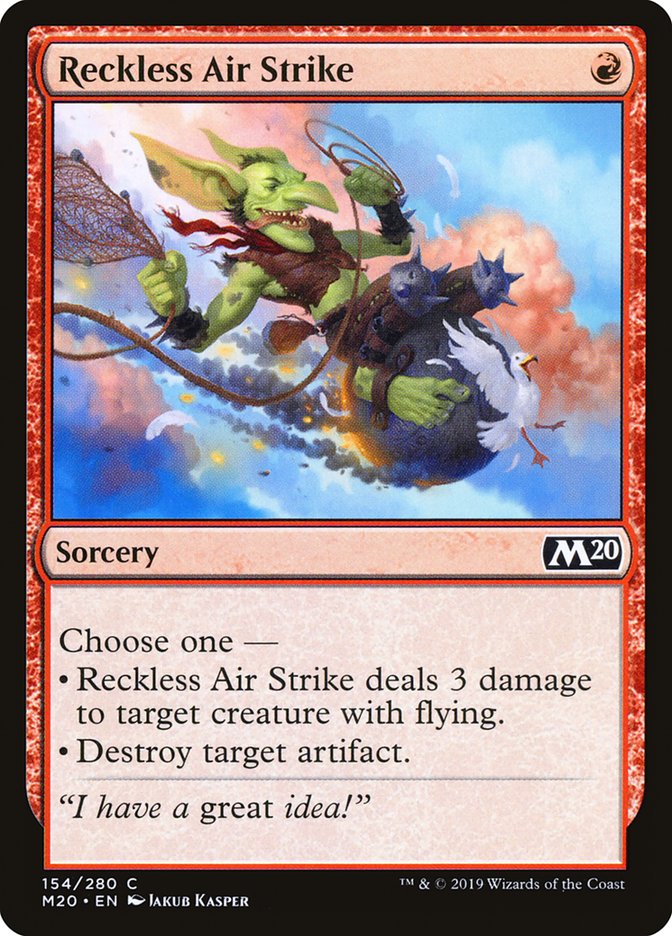 Reckless Air Strike [Core Set 2020] | Gamer Loot