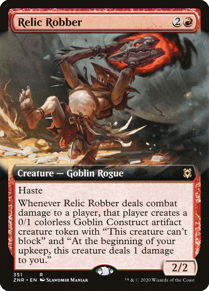 Relic Robber (Extended) [Zendikar Rising] | Gamer Loot