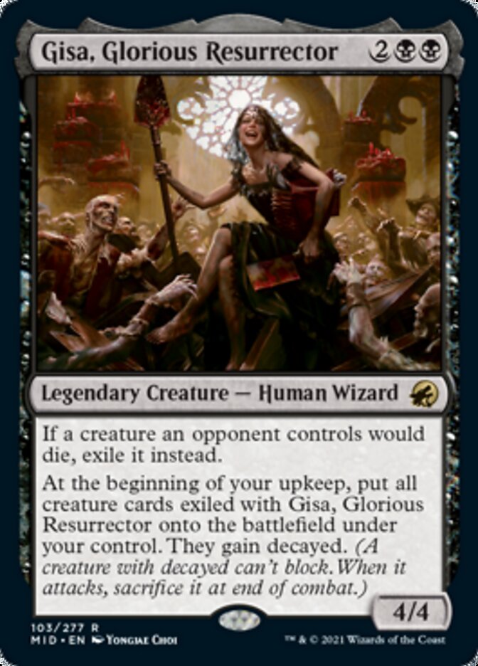 Gisa, Glorious Resurrector [Innistrad: Midnight Hunt] | Gamer Loot