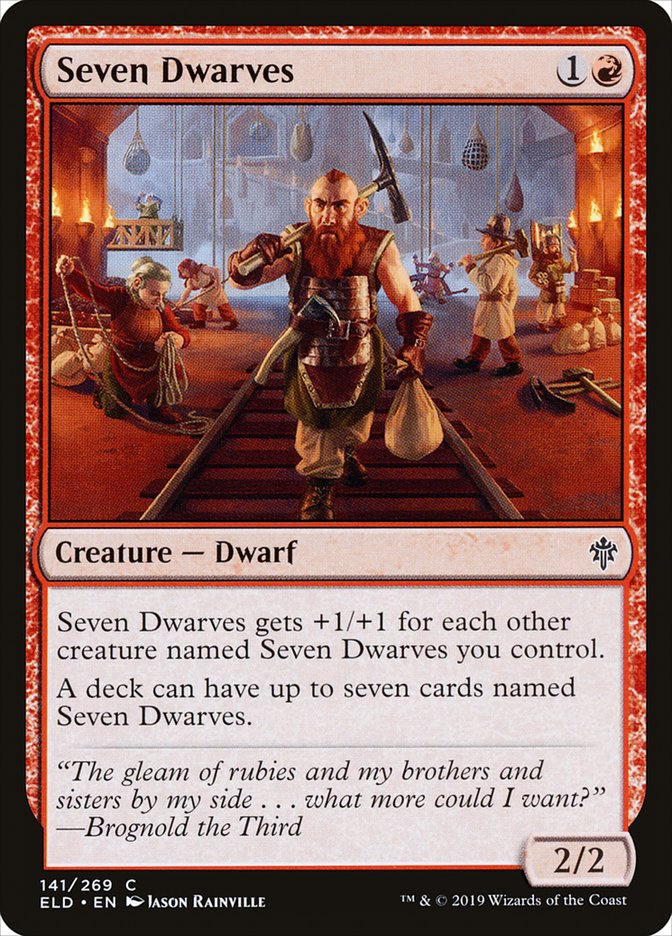 Seven Dwarves [Throne of Eldraine] | Gamer Loot