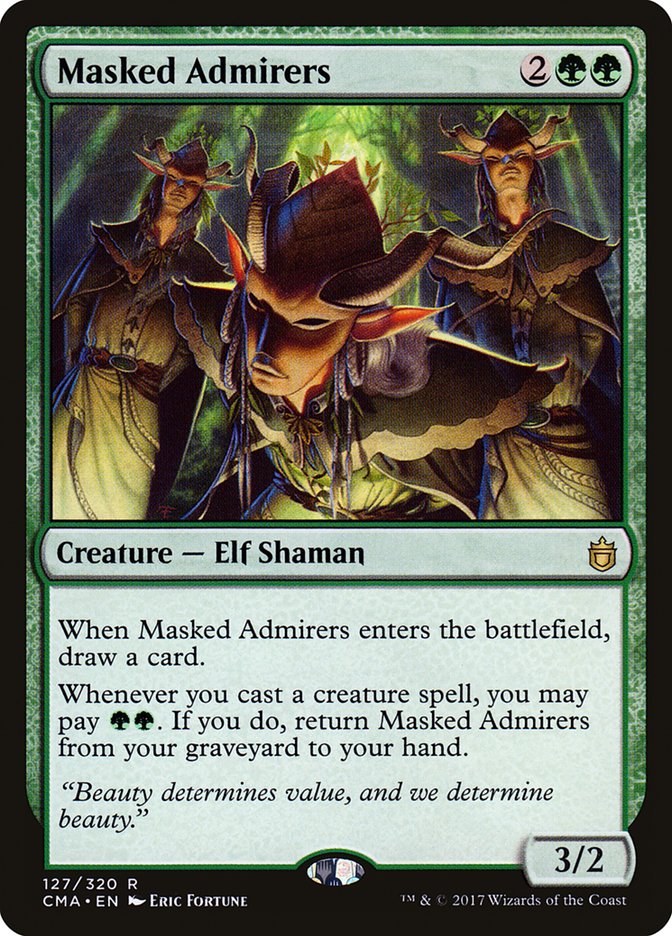 Masked Admirers [Commander Anthology] | Gamer Loot