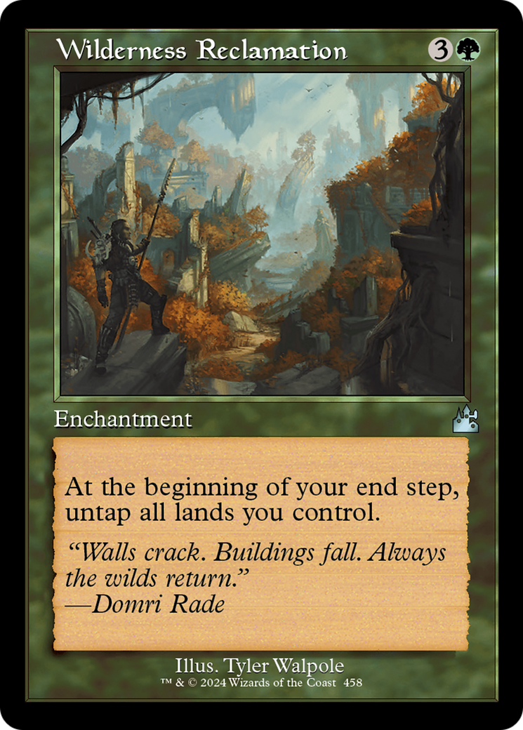 Wilderness Reclamation [Ravnica Remastered] | Gamer Loot