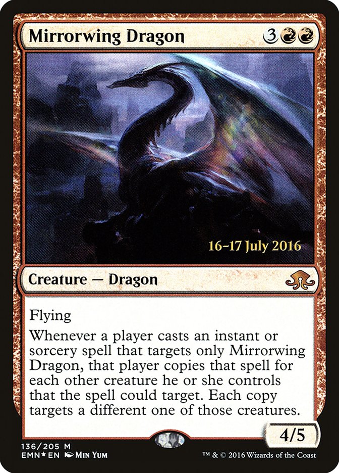 Mirrorwing Dragon  [Eldritch Moon Prerelease Promos] | Gamer Loot