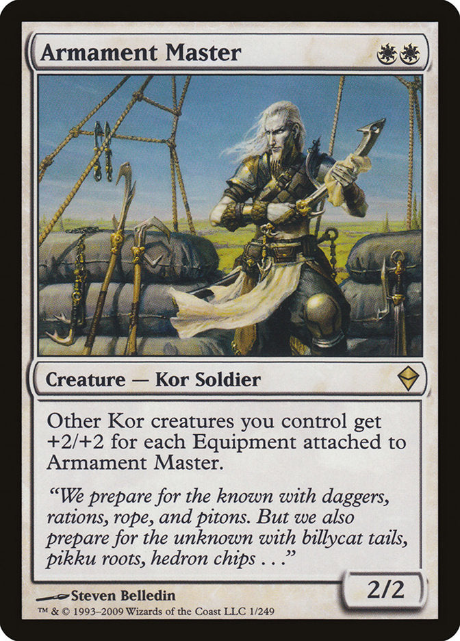 Armament Master [Zendikar] | Gamer Loot