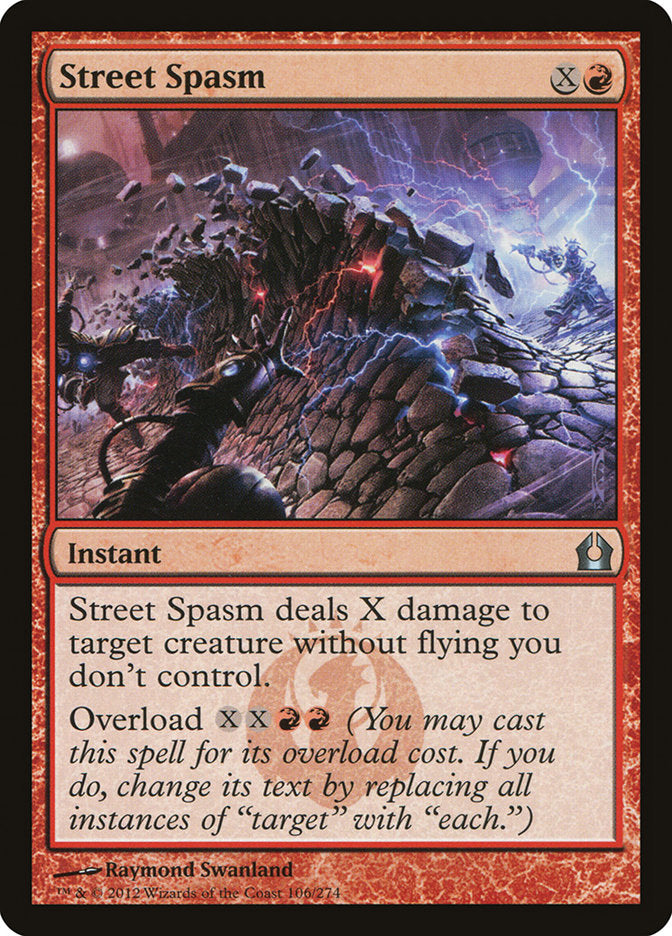 Street Spasm [Return to Ravnica] | Gamer Loot