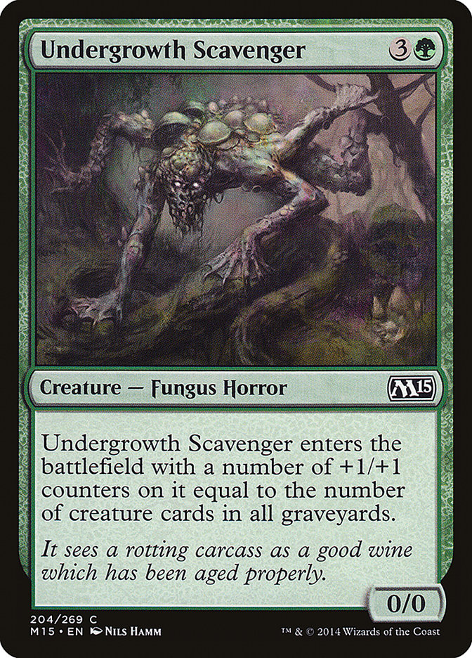 Undergrowth Scavenger [Magic 2015] | Gamer Loot