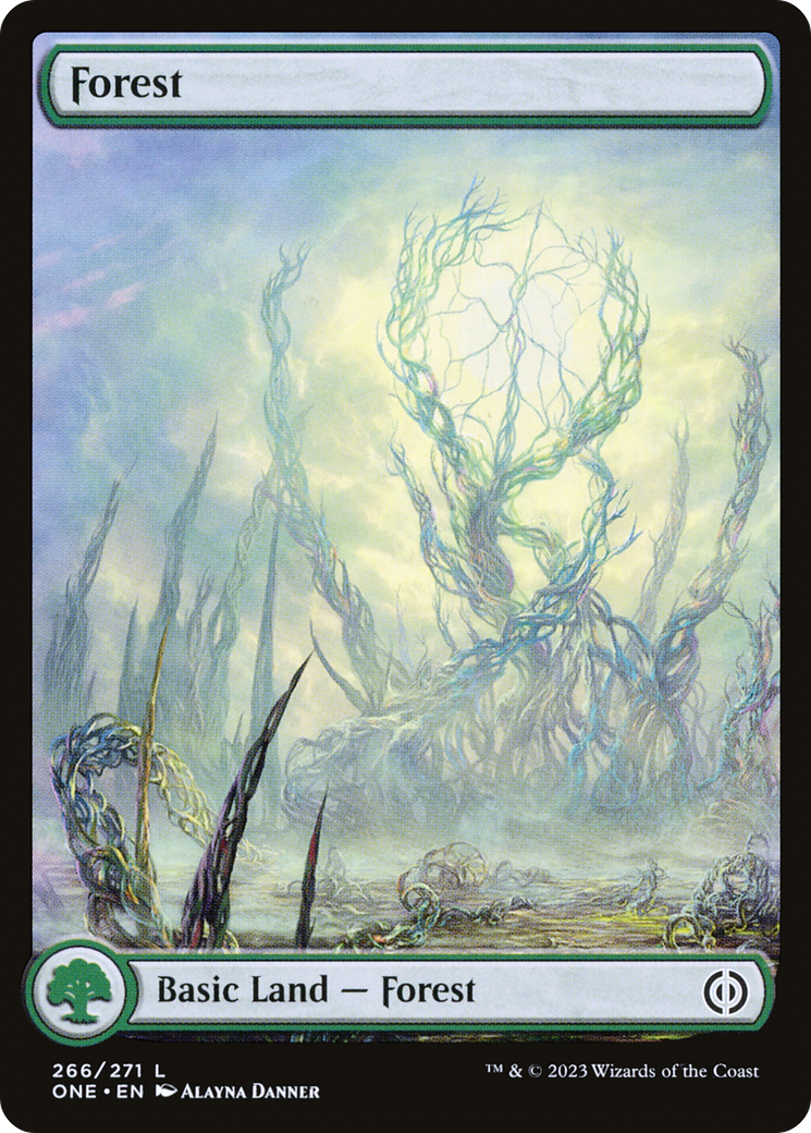 Forest (266) (Full-Art) [Phyrexia: All Will Be One] | Gamer Loot