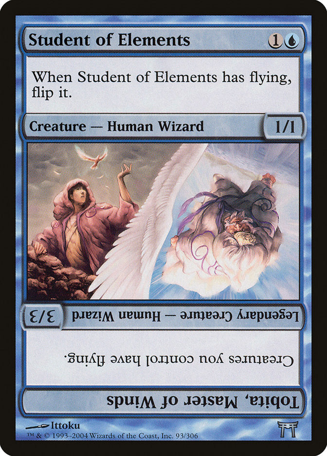 Student of Elements // Tobita, Master of Winds [Champions of Kamigawa] | Gamer Loot