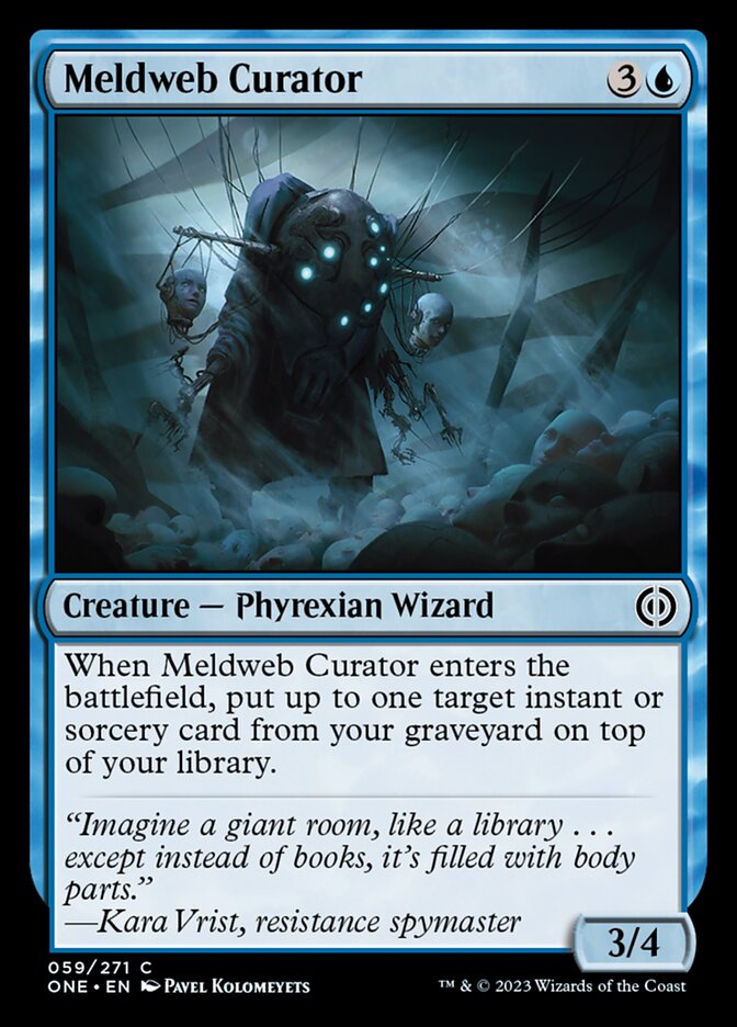 Meldweb Curator [Phyrexia: All Will Be One] | Gamer Loot